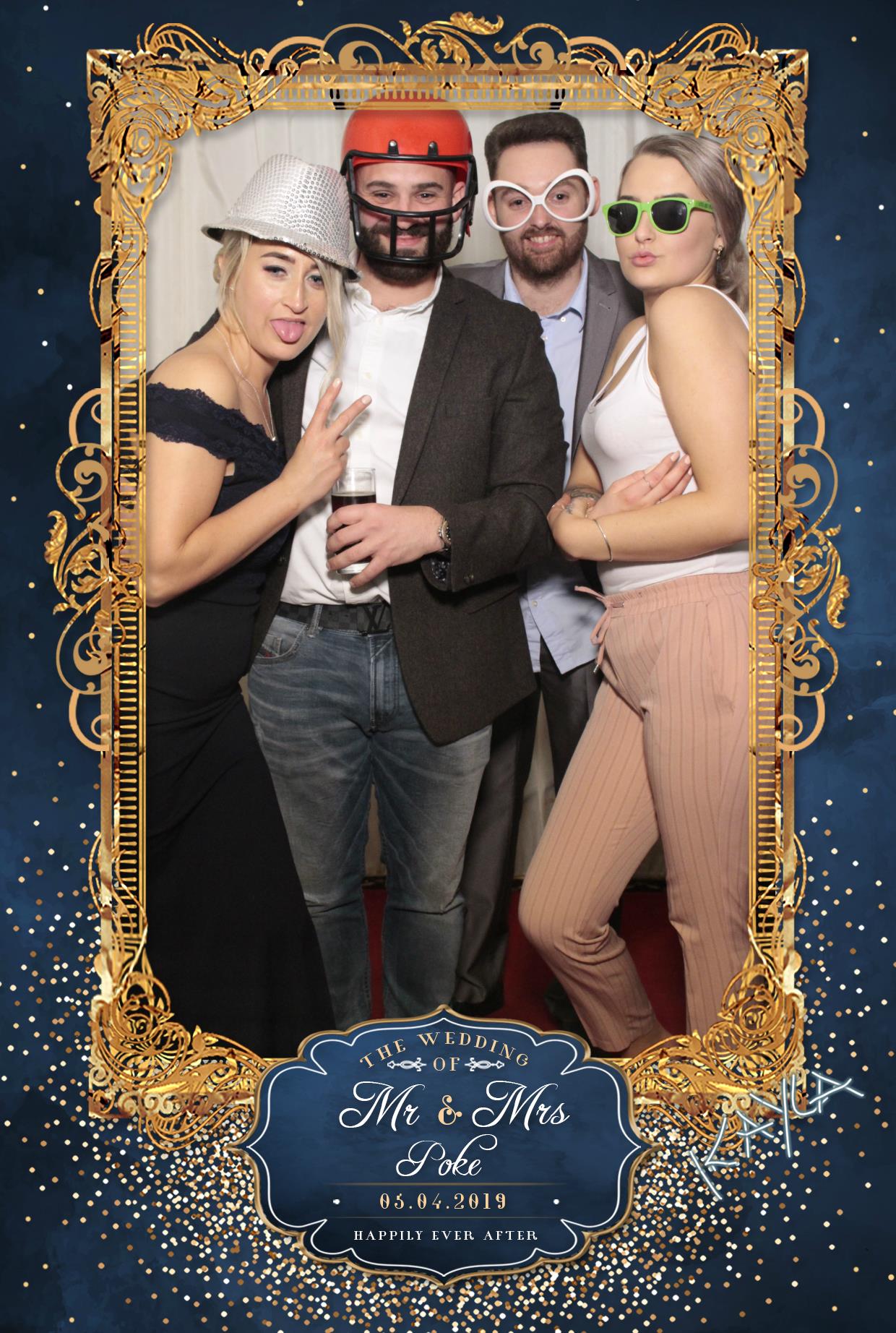 Mr & Mrs Poke | View more photos from the event at gallery.myphotoboothexperience.co.uk/u/MyPhotoBoothExperienceLtd/Mr-Mrs-Poke